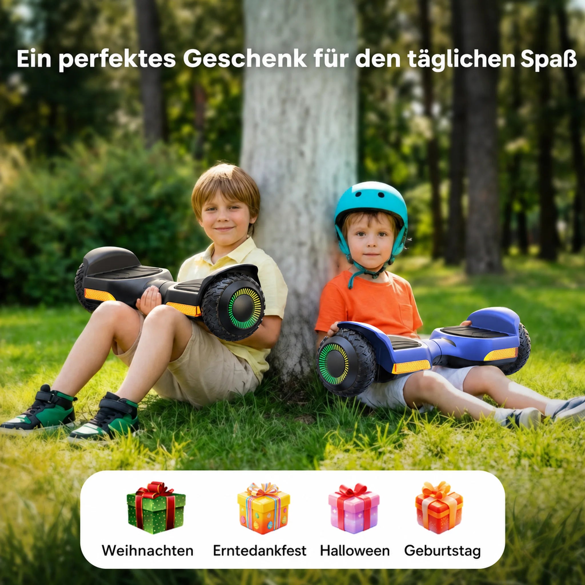 Gyroor G13 Hoverboard für Kinder als Geschenk zu Weihnachten, Geburtstag und anderen Anlässen