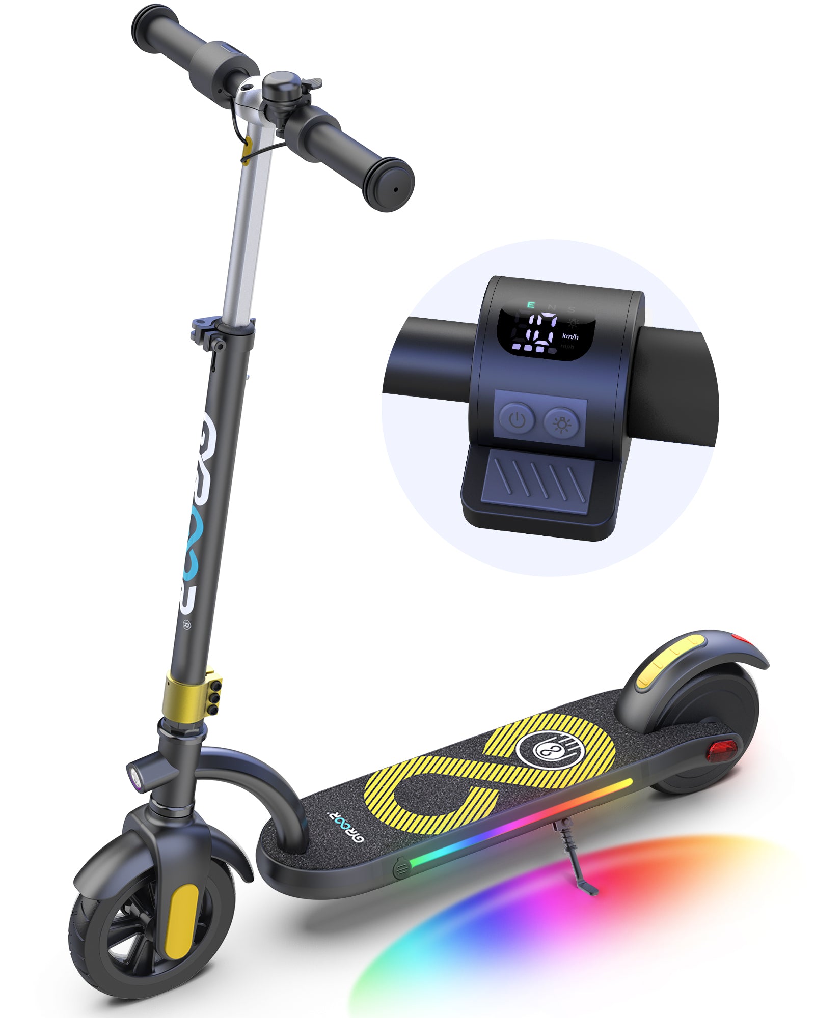 Gyroor H40 E-Scooter für Kinder und Jugendliche Alter 8-14