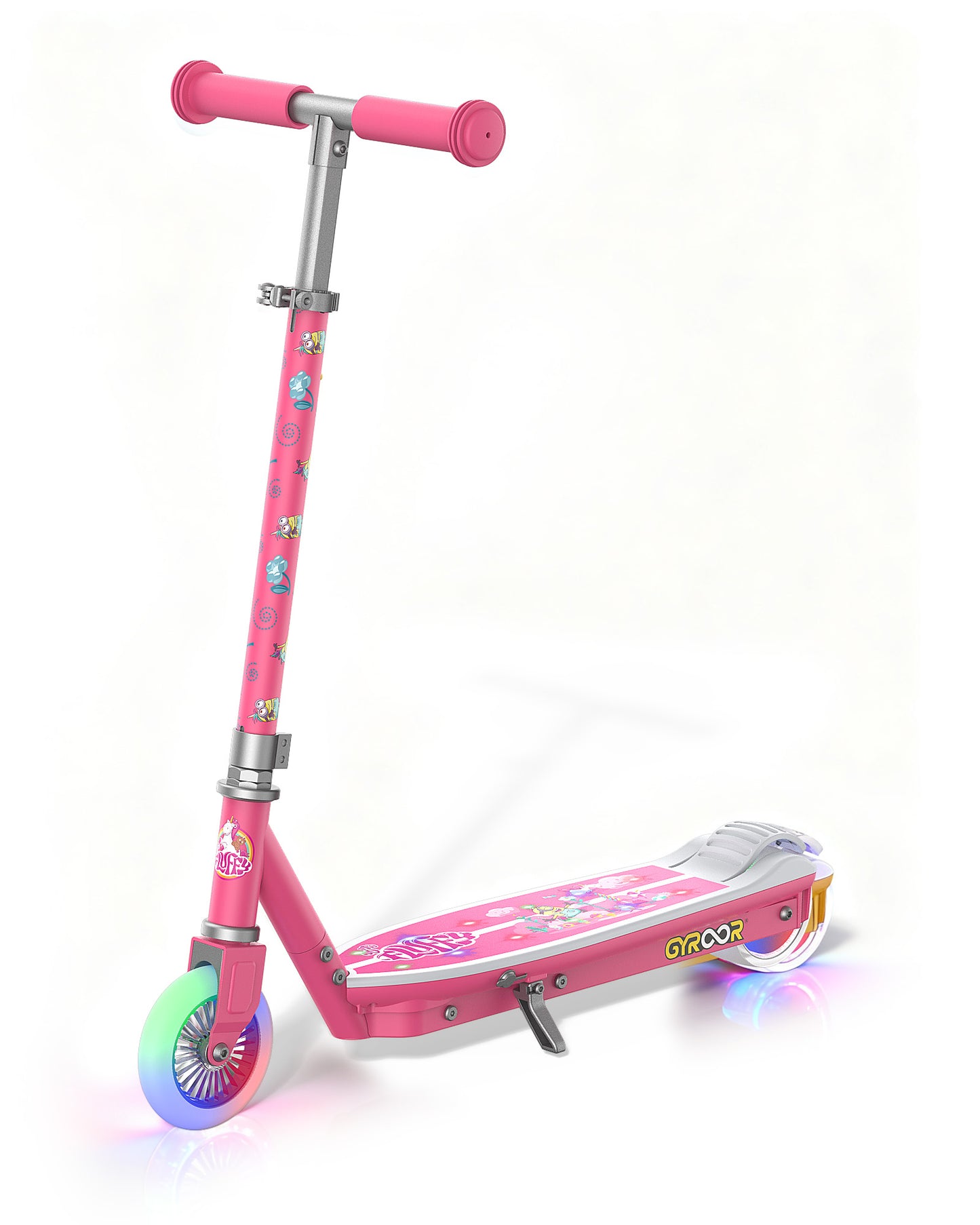 Minions | Gyroor Kinder-Elektroroller mit einstellbarer Höhe und verstellbarem Lenker