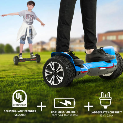 Gyroor G2 selbstbalancierender Scooter mit UL2272 Zertifizierung und sicherem Batteriesystem